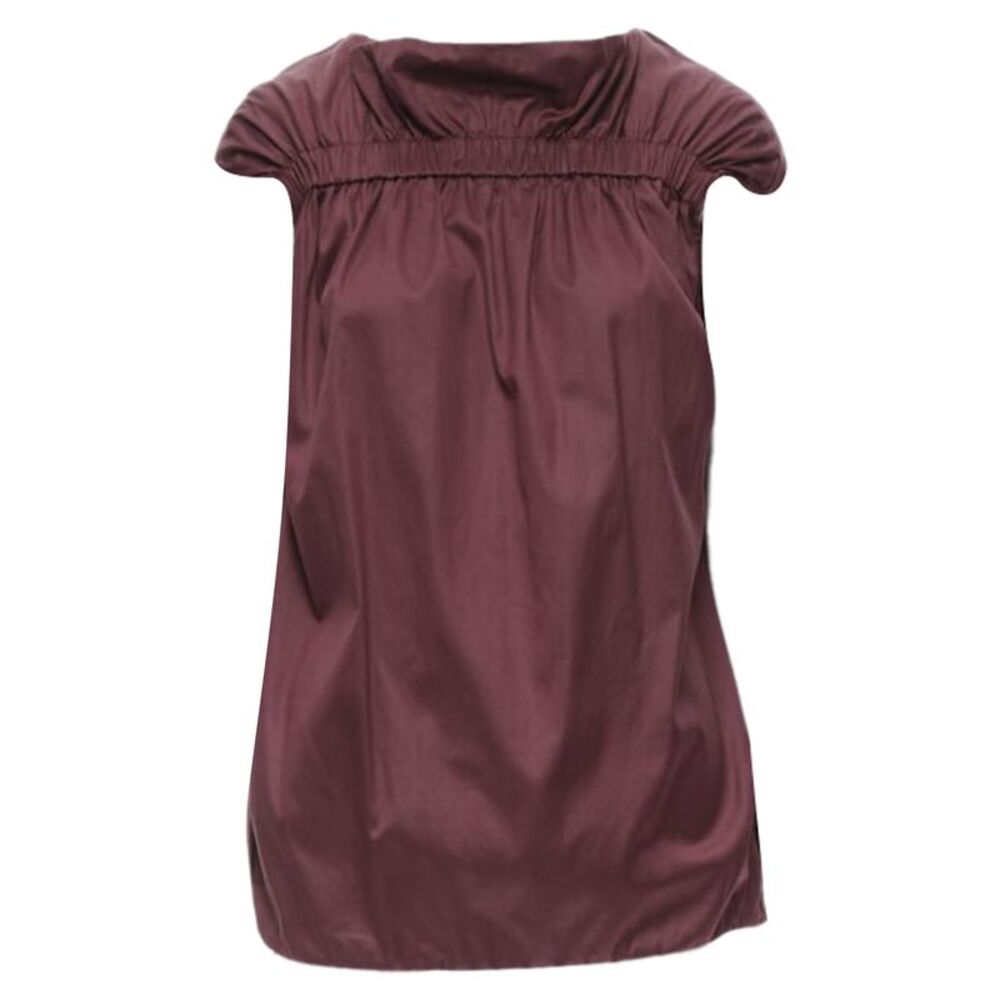 Marni Cotton Ruched Boxy Top